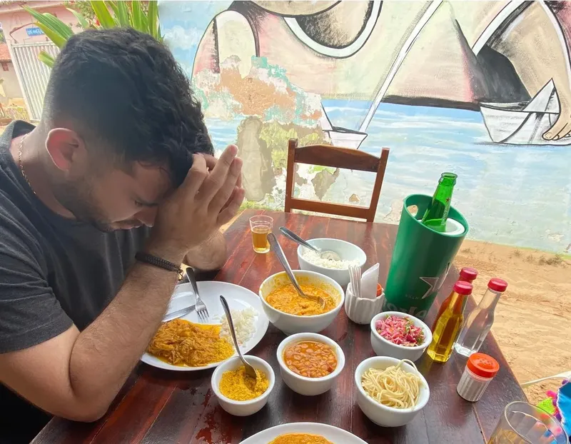 Momento de reflexão no Ceará